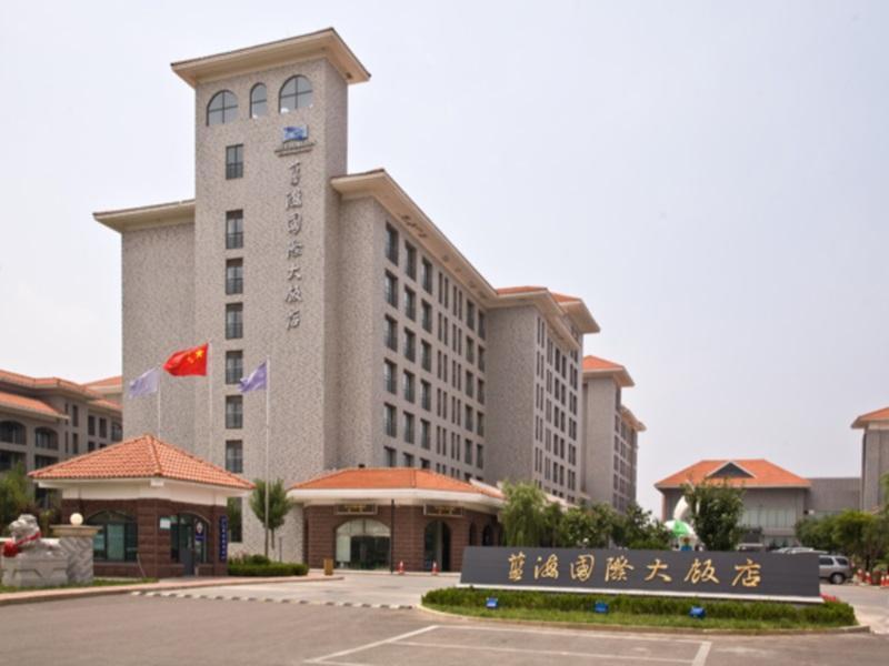 Luxury Blue Horizon Hotel Dongying Bagian luar foto