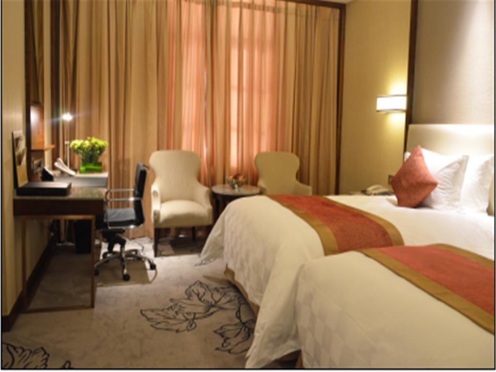 Luxury Blue Horizon Hotel Dongying Bagian luar foto