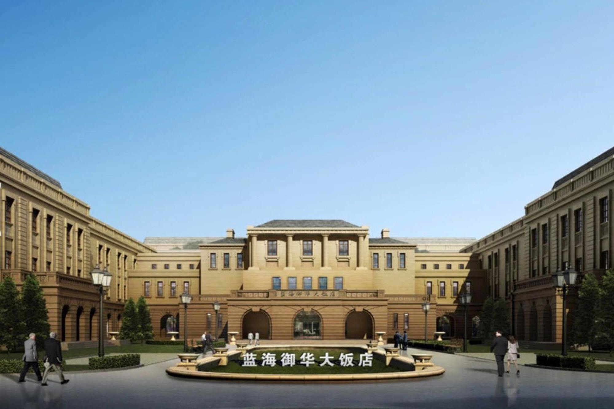 Luxury Blue Horizon Hotel Dongying Bagian luar foto