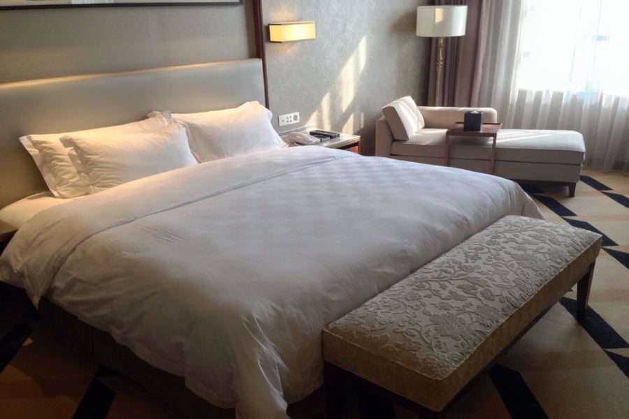 Luxury Blue Horizon Hotel Dongying Bagian luar foto
