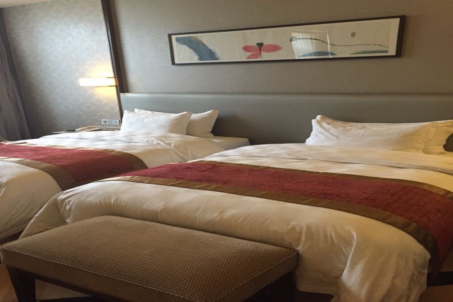 Luxury Blue Horizon Hotel Dongying Bagian luar foto