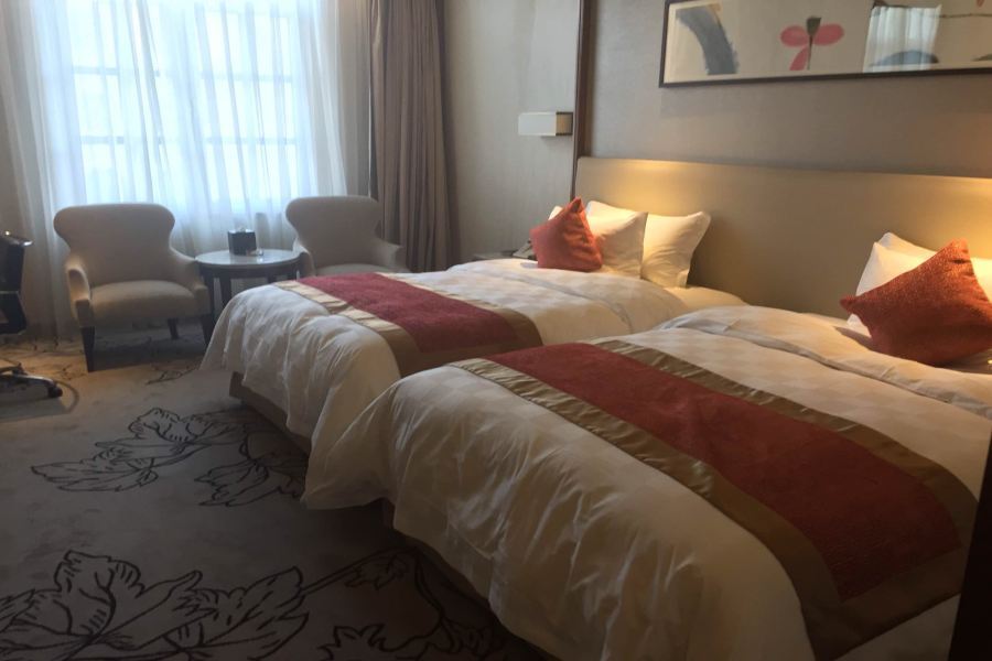 Luxury Blue Horizon Hotel Dongying Bagian luar foto