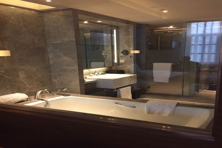 Luxury Blue Horizon Hotel Dongying Bagian luar foto