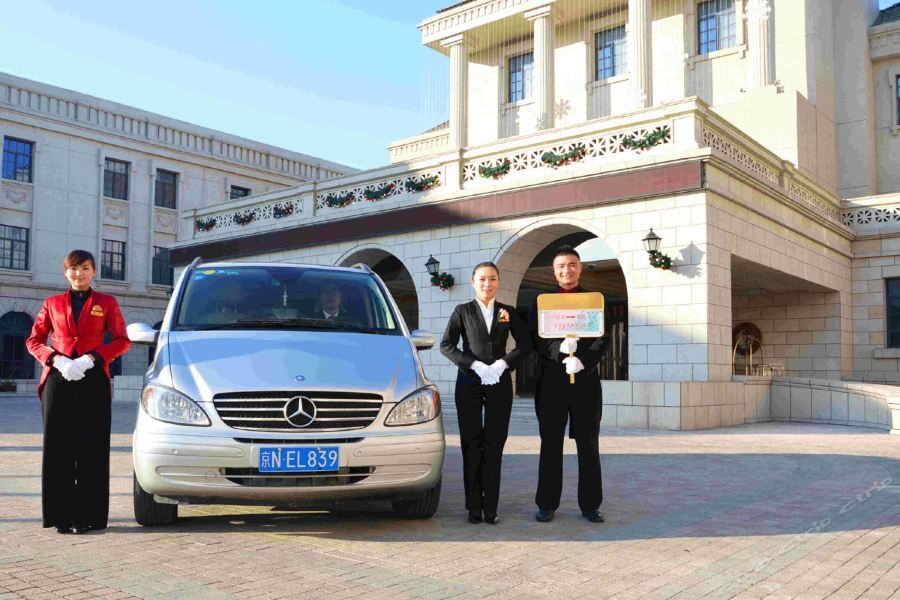 Luxury Blue Horizon Hotel Dongying Bagian luar foto